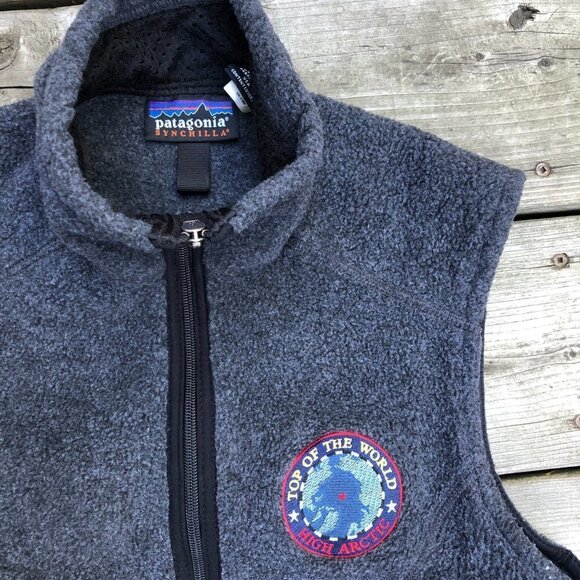 LOT OF 2 Vintage Patagonia Synchilla Vests Small - Picture 5 of 7